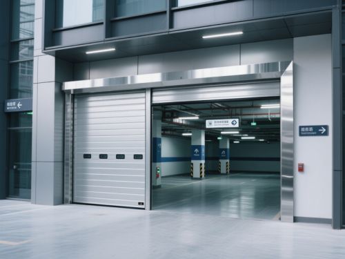 Villa garage door